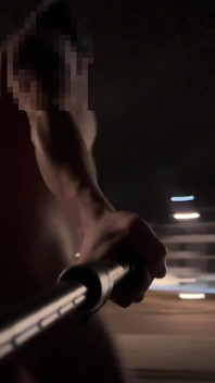 Risky Nude Walk Trainstation