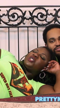 Ebony milf get mad when see gets a huge facial