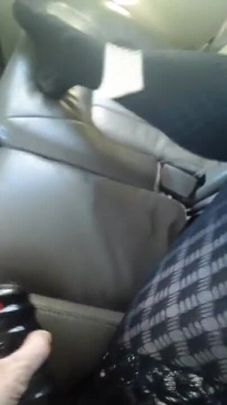 Angel Sapphire studio: Angel fucking her pocket pussy in the car