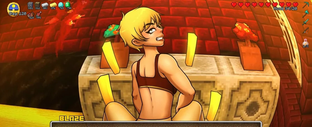 LoveSkySan69Real: Minecraft Horny Craft - Part 68 Used Blaze Ass Cheeks by Loveskysanhentai