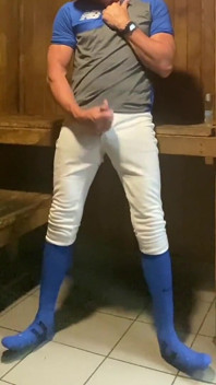Jockdad87 Edges na Sauna Blue Baseballgear