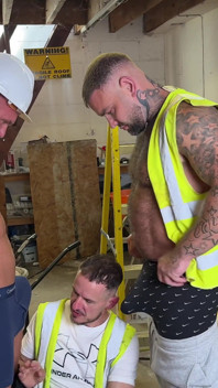 New Apprentice Services the Bosses Huge Cocks!