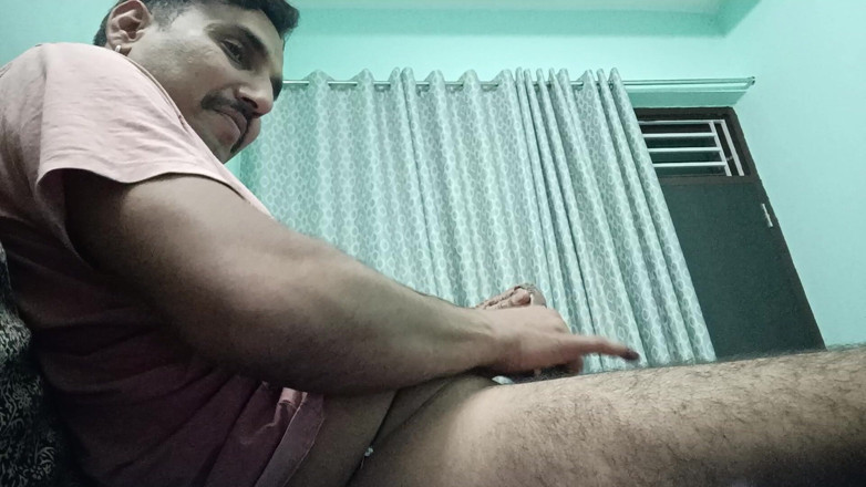 Rajasthani-old-lover: Indian uncle masturbation
