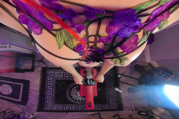 Perception of Depth - Jasmine_Dlight but VR: Jasmine_dlight - POV Futa Fleshlight Fucking - Looking Down Big Boobs and...