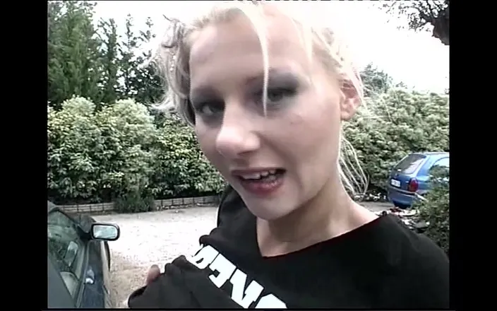 XTime Solo: Amazing Blonde with Huge Tits Touches Her Tight Pussy While...