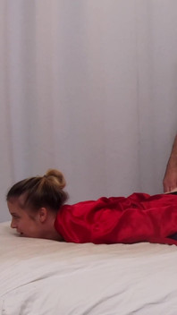 Stepmom tries to teach sex but stepson keeps fucking the wrong hole