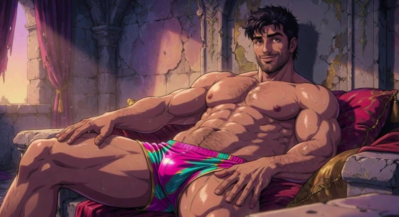 Erotic Man: Animasi audio dan hunk erotik