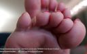 Dr. Foot Queen Goddess: Candid coffee table sole flexing and toe wiggling part 4