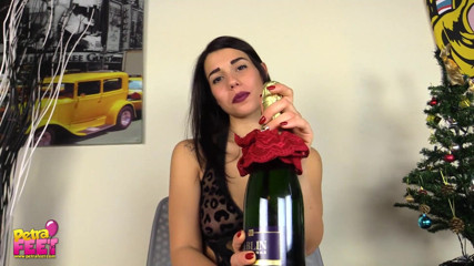 Best Nylon Feet Videos: Natale Si užívejte v láhvi sody