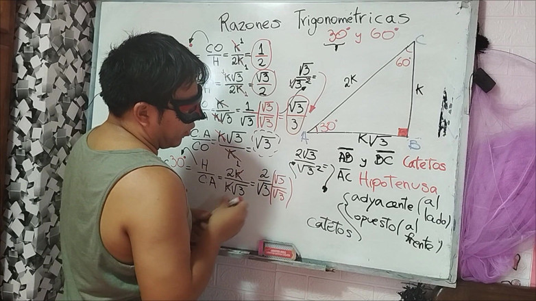 Rosaroja: 15 三角法:30 角度 - 三角比