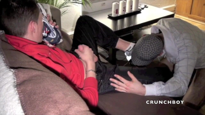 Raw French Bad boys: Feet and foot domnation for  2 friends scally lads