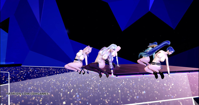 3D-Hentai Games: [MMD] STAYC - So bad naked dance 4k 60fps
