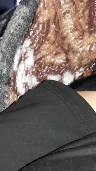 While My Stepmother Is Cleaning the Apartment, I Watch Her and Masturbate