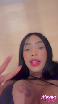 Naughty Girl Showing off the Size of Her Silicone Implants.