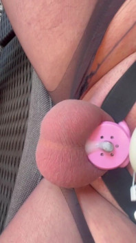 Inverted Chastity Cumming Sissy