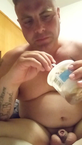 JG Risk: Milk and ice cream for my snack tonight