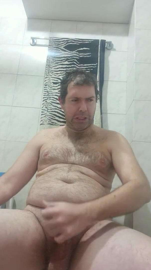 Mirko2589: Big Cock in Bathroom