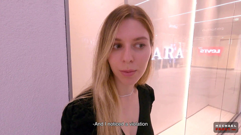 Milfetta: Unlucky Shoplifter Fucked in Mall Toilet - Risky Sex - POV