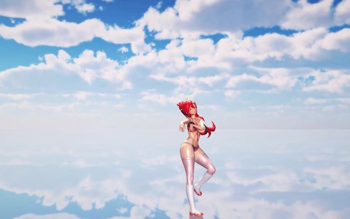 Mmd anime girls: MMD R-18 Аниме-девушки, сексуальный танцующий клип 144