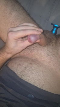 Cum with Toy