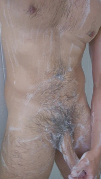 Having Fun Touching Myself in the Bathroom