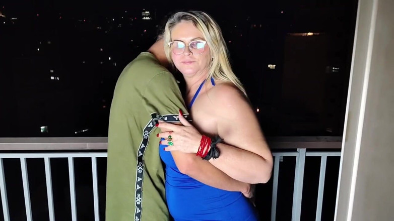 Tiffany Montavani: Slutty Stepmother Punishes Her Stepson and Makes Him Learn Sex