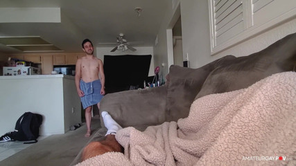 Amateur Gay POV: O namorado da minha meia-irmã
