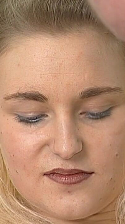Skinny Blonde Babe Gets Fingered and Fucked on Casting Couch (Vintage Fetish)