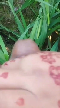 Experimento social XXX: Cara aleatório lambe minha buceta ao ar livre