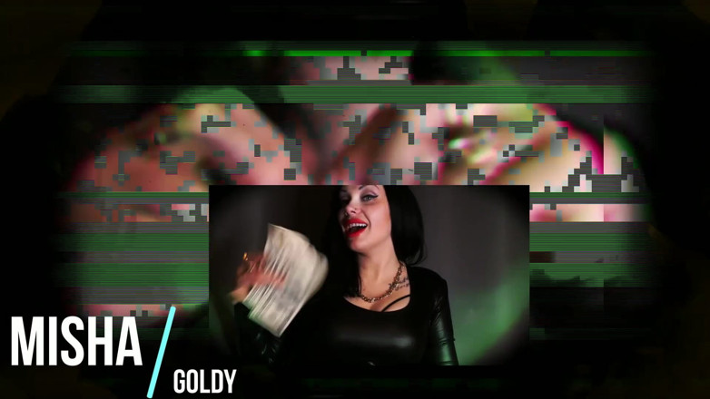 Goddess Misha Goldy: 私はこのクリップを「WTF?」と呼んでいますか?それはあなたを夢中にさせます!警告:精神的な問題がある場合は購入しないでください!!