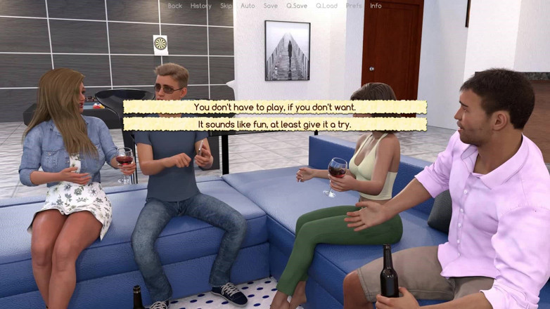 Dirty GamesXxX: Жизнь, достойная жизни: свингеры играют в сексуальную игру - эпизод 68