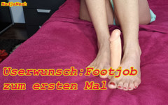 NadjaNeah: Footjob - Moje poprvé