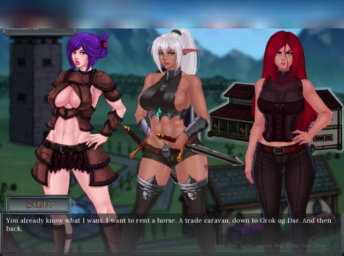 3DXXXTEEN2 Cartoon: Sabia makes new friends in white crest village. 3 d porn...