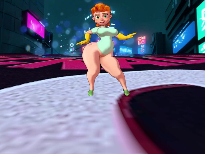 VR-Backalleytoonz: Big Ass MILF Twerking Her Phat Ass