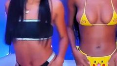 Lesbians Have a Great Session Licking Each Other&#039;s Hot Pussies After Shopping