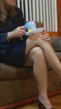 상사와 파티를 즐기는 58살 마누라
