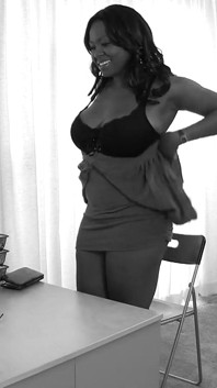 My Girlfriend a Horny Ebony Brunette Woman Gets Fucked in the Pussy