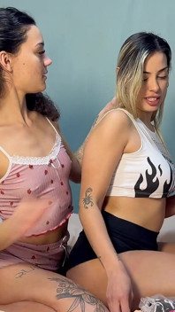 Sol Peterson & Layla Eros - Sleepover That Ended up Burning