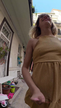 Megan Golden Shower Self Piss Ass Lick Fart Smell Face Fuck and Cum Walk