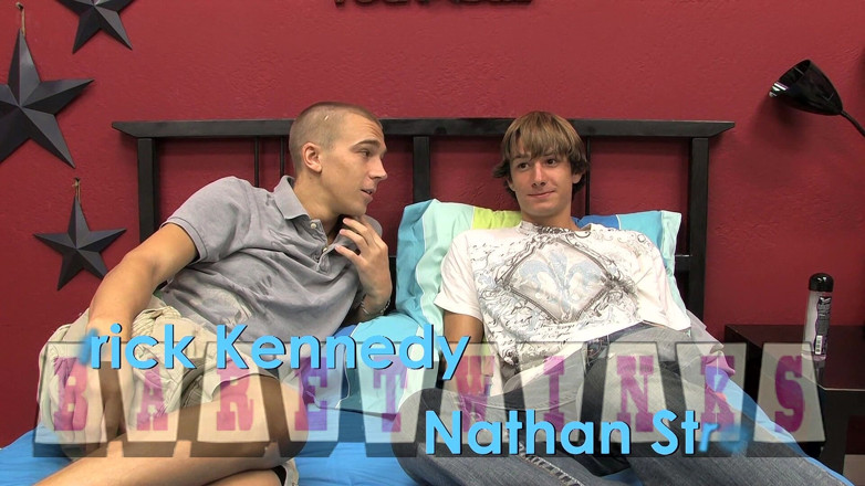 Bare Twinks: Twink's first porn shoot ends with creampie