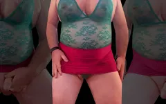 Living Room and I Cum
