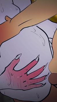 Sadako nu se aștepta la un astfel de om dur hentai Anime 2D (desene animate porno)