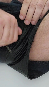 I Got Turned on While Peeing My Boxers, so I Jerked off