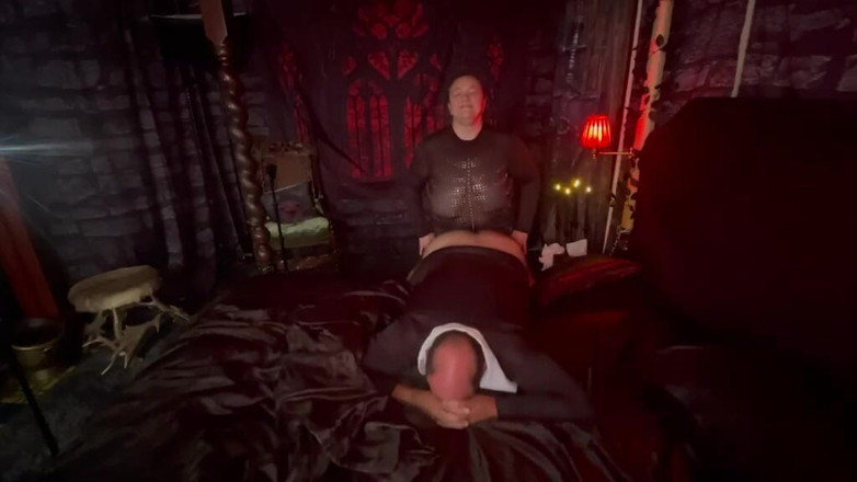 Lanista_Bear: Part 3:- Queen Vampire Turns the Priest Into a Cock Sucking...