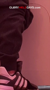 What’s Hiding in His Pants? Young Gloryhole Guest Brings Something Big