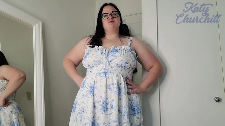 Katy Churchill: Hairy BBW Trad Wife Cucks Cheating Husband