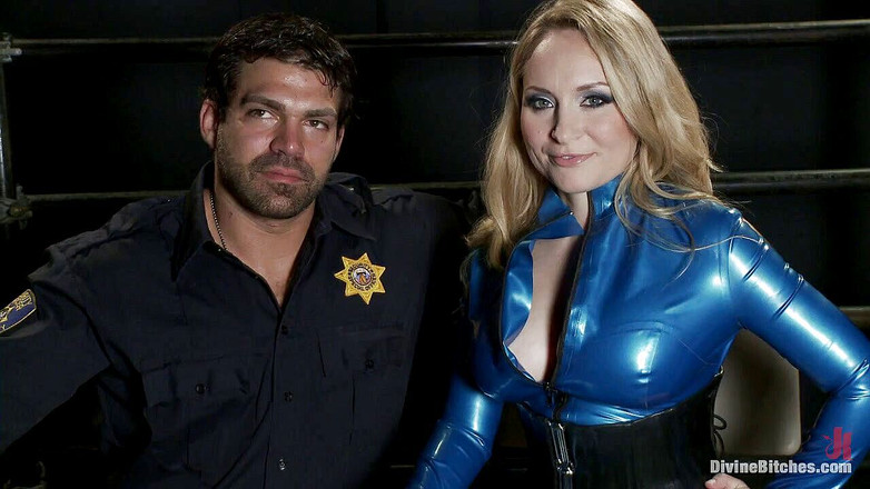 Divine Bitches by Kink: Male stripper punished by 40 women