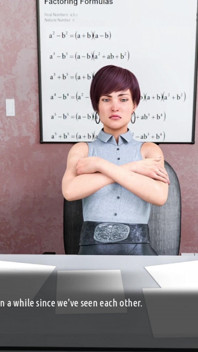 MILFs of Sunville by L7team - Sexy Teacher Has a Library Encounter, Creampie Between the Book 76