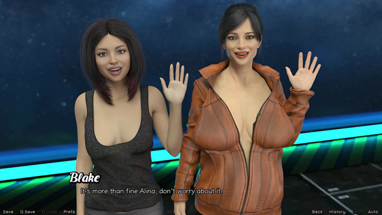 Dirty GamesXxX: Stranded In Space: dziewczyny, historia science fiction. Ep.14