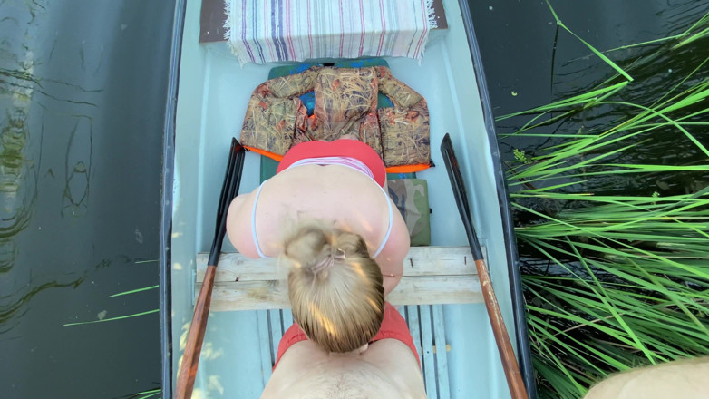 Boob_World: Stop Swimming and Fuck Me - Real Outdoor Sex 4K